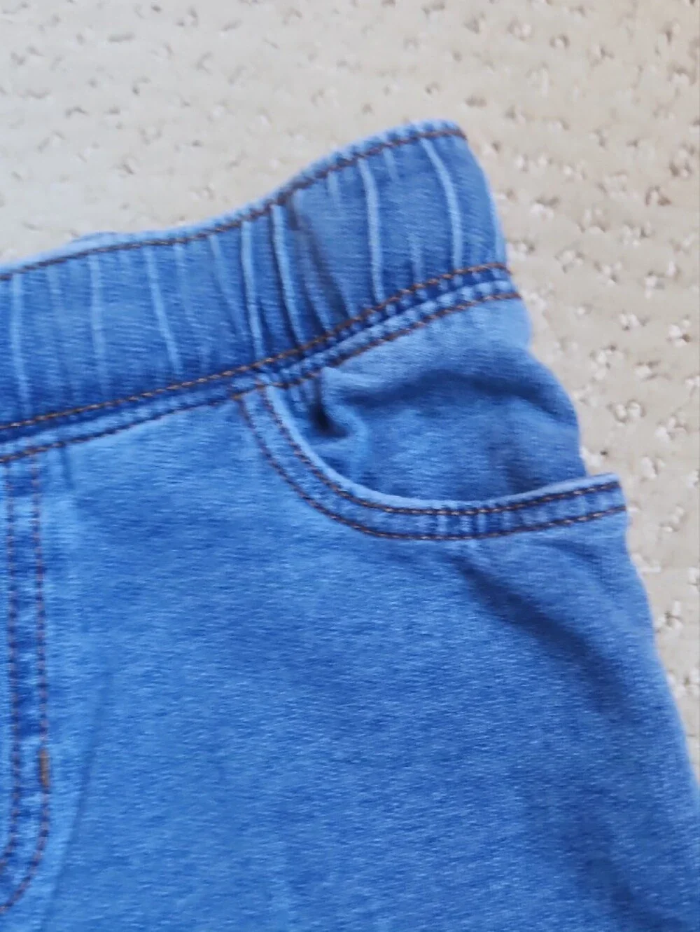 ❤️3/15$❤️ Kids Blue Knit Denim Shorts - Unbranded